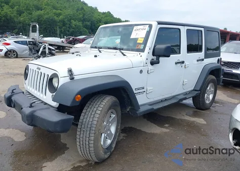 2015 Jeep Wrangler Unlimited Sport from USA, damaged, VIN 1C4BJWDG8FL501239